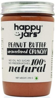happy jars crunchy peanut butter